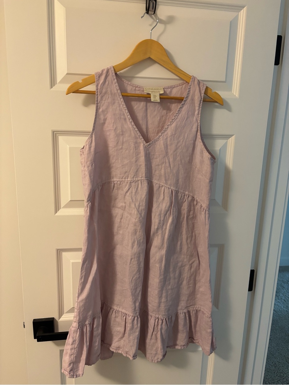 Cynthia Rowley Lavender Sleeveless Mini Dress